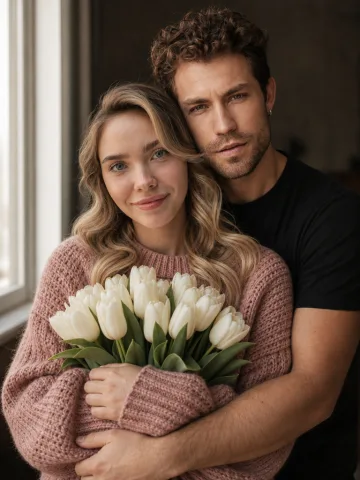 Love Story фотосесія для пари з двох селфі